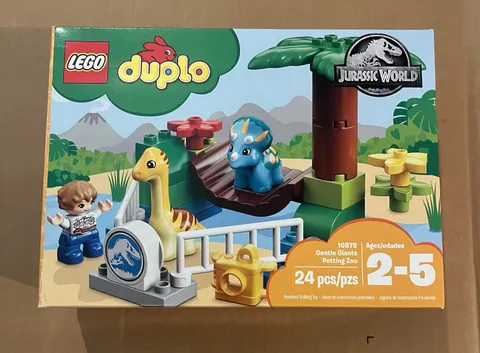 LEGO Jurassic World 10879 Duplo Gentle Giants Petting Zoo  brand new sealed box