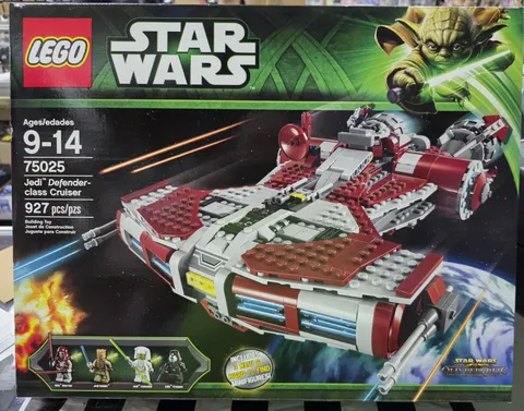 LEGO 75025 Star Wars: Jedi Defender-Class Cruiser (New Sealed In Box)