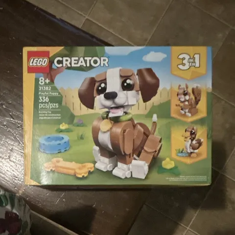 LEGO Creator 3-in-1 Furry Puppy 31382 Complete Set 236 pcs Boxed