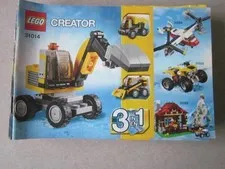 Lego Building Instructions Instruction Creator 31014, 3 in1