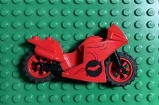LEGO Batman Red Hood’s Motorcycle Bike From 76055 Killer Croc Sewer Smash