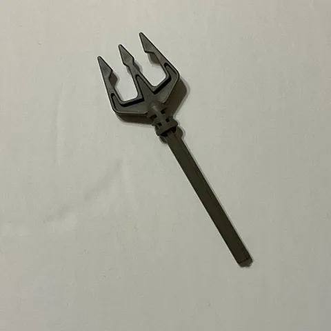 LEGO Bionicle Weapon Long Axle Trident 40339 Dark Gray