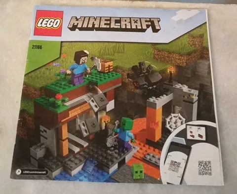 Lego Minecraft 21166  replacement instructions booklet ONLY 