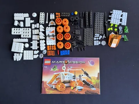 LEGO Space: Mt-21 Mobile Mining Unit (7648) 100% Complete