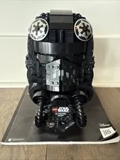 LEGO 75274 TIE Fighter Pilot Helmet Star Wars Complete With Manual No Box
