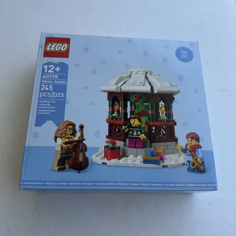 [LEGO] 40778 Winter Gazebo Set *SEALED* Winter Village Holiday Christmas - NEW