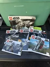 Lego Star Wars manual only Lot
