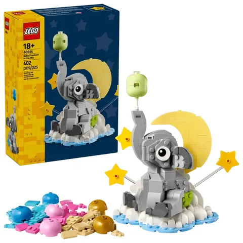 LEGO Iconic Słoniątko na niebie 40814 LEGO