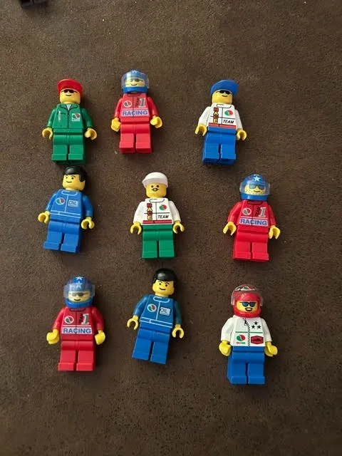 Lego Vintage Octan Racing Minifigures