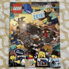 LEGO Life Magazine The Best Of 2018 Comics Activities Cool Creations Poster New