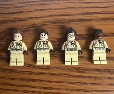 Lego IDEAS Ghostbusters Minifigures Lot GB001 GB002 GB003 GB004 From 21108