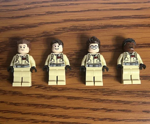 Lego IDEAS Ghostbusters Minifigures Lot GB001 GB002 GB003 GB004 From 21108