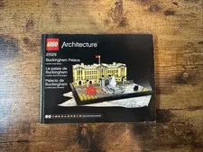 Lego Buckingham Palace Architecture INSTRUCTION Manual Booklet ONLY 21029