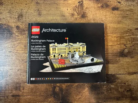 Lego Buckingham Palace Architecture INSTRUCTION Manual Booklet ONLY 21029