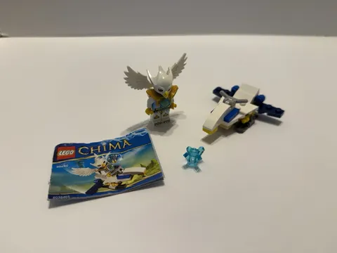 LEGO LEGENDS OF CHIMA: Ewar's Acro Fighter (30250) From 2013 Complete Set