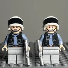 LEGO Star Wars sw1285 Rebel Fleet Trooper Male Vest Pockets Minifigure Lot 1M