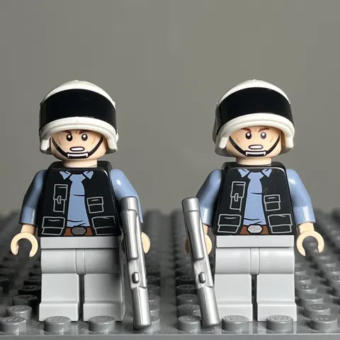 LEGO Star Wars sw1285 Rebel Fleet Trooper Male Vest Pockets Minifigure Lot 1M