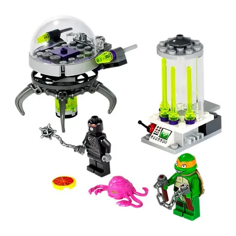 LEGO TMNT Ninja Turtles 79100 Kraang Lab Escape Set & manual MINIFIGURES No Box