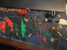 Lego Animals Lot. Birds, horses, gators, spiders, snakes, bats.
