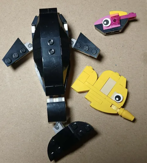 Lego Creator Whale & Fish Mixed Lot