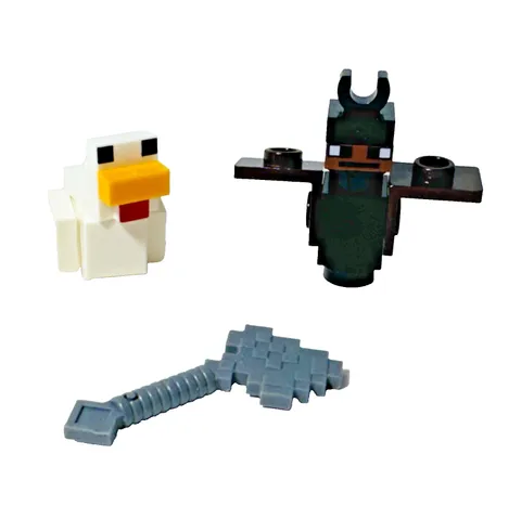 LEGO Minecraft Duck & Bat Minifigure Lot