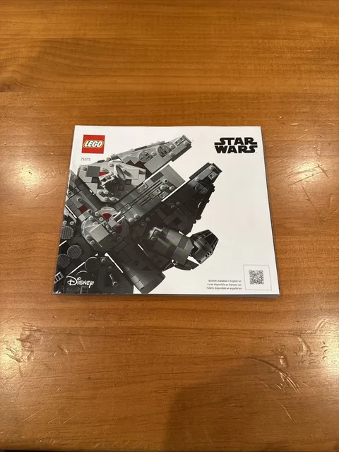 Lego 75375 Star Wars Millennium Falcon 25th Anniversary Edition Manual ONLY