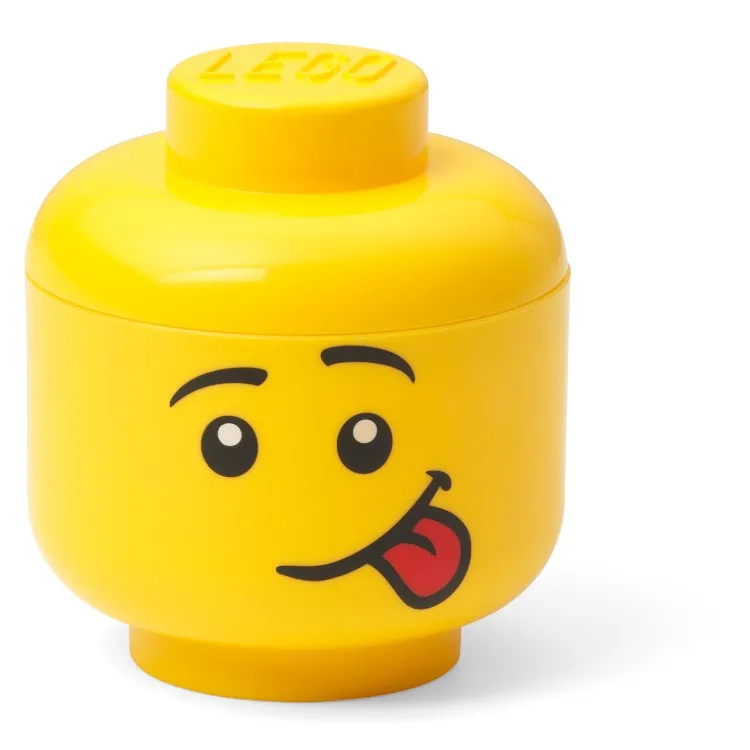 LEGO Storage Products: 40331726 Mini Head Yellow - Silly NEW