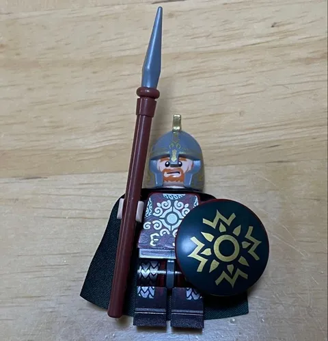 LEGO Minifigure Eomer The Lord of the Rings 9471 Uruk-Hai Army