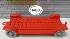 (G13/9) LEGO Fabuland fabaa1 Vehicle Chassis Chassis 6x14 Red 328 338
