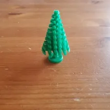 LEGO Green Pine Tree Small 1.5x2.5 Plant Landscape Part 3471 Vintage Town City