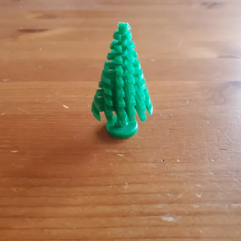 LEGO Green Pine Tree Small 1.5x2.5 Plant Landscape Part 3471 Vintage Town City