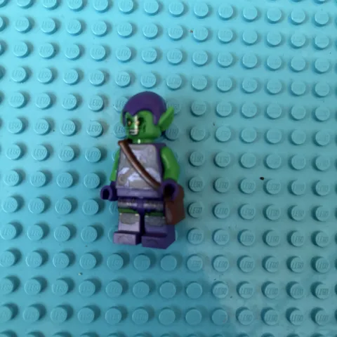 LEGO Green Goblin Minifigure Marvel Spider-Man Purple Green