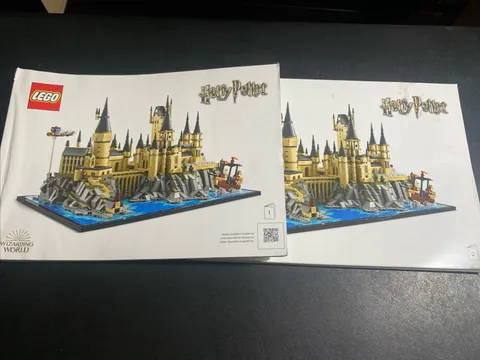 LEGO Harry Potter Hogwarts Castle Illustrated Instruction Manual Booklet