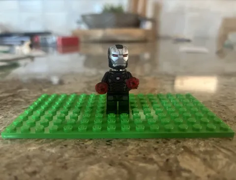 Lego War Machine Marvel Minifigure sh0258 (Set 76051 Airport Battle) 
