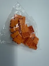 LEGO 3002 New Orange 2x3 Bricks Parts Factory Sealed Lot Of 20