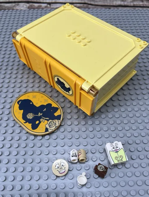 LEGO Disney Princess 43177 Belle’s Storybook Adventure Book With Some Pieces
