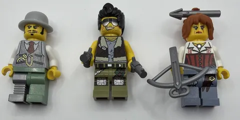 Lego Monster Fighters Minifig Lot (Frank Rock, Ann Lee, Rodney Rathbone)