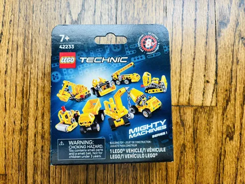LEGO Technic Mighty Machines, Series 1 — 42233 Mystery Box - In Hand, New/Sealed