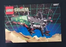 Vintage 1992 Lego Rebel Hulker 6897 Instruction Manual Only