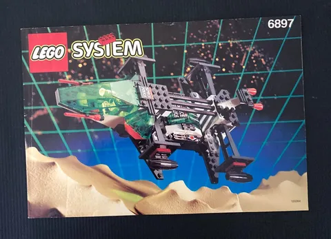 Vintage 1992 Lego Rebel Hulker 6897 Instruction Manual Only
