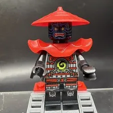 LEGO Stone Army Swordsman Njo0077 Minifigure Blue Face Ninjago 70502 70504 70505