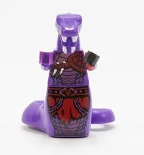 LEGO Ninjago Kapaurai Minifigure Purple Snake Warrior Tournament Elements 2015