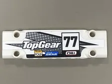 LEGO White Technic Panel Plate 3x11x1 Top Gear Right Sticker 15458pb037R 42109