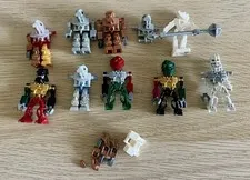 LEGO 12 Bionicle Minifigures Extra Body Parts Minifig Lot