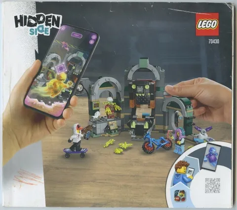 Lego Hidden Side Newbury Subway (70430) Instructional Manual Booklet Only 
