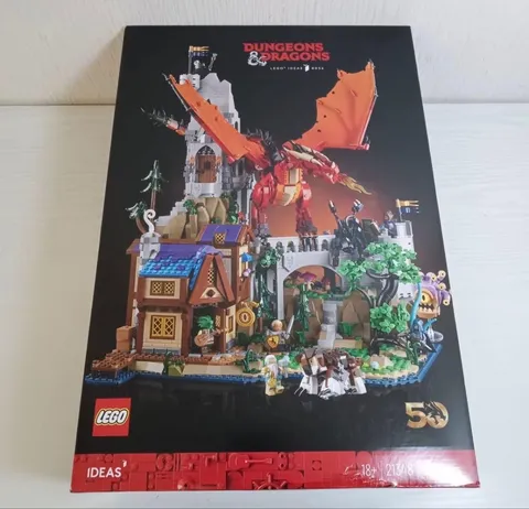 LEGO Ideas 21348 Dungeons & Dragons Red Dragon's Tale 3745pcs New Sealed