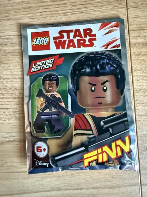 LEGO Star Wars Finn Limited Edition Minifigure Foil Pack Polybag 911834 2018