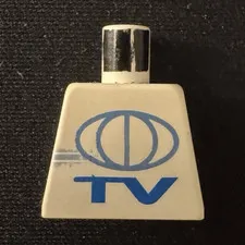 LEGO White/Blue Printed TV Logo Torso