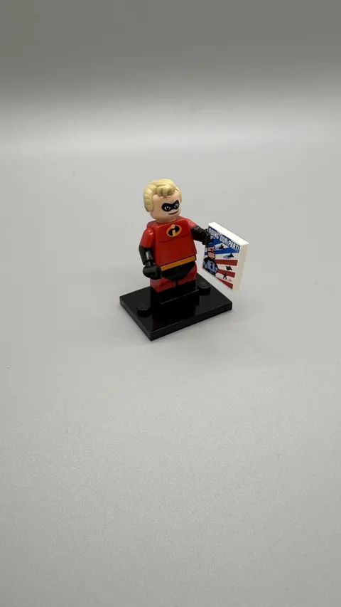 LEGO 2016 DISNEY MINIFIGURE~MR. INCREDIBLE~THE INCREDIBLES MOVIE ~SERIES 1