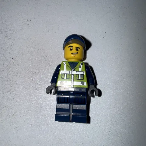 Lego Movie Garbage Man Dan Minifigure tlm049 70805 CMF Lot Rare Retired Vintage